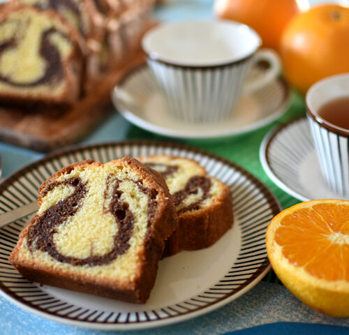 あたらしいパウンドケーキ 北欧缶とパウンドケーキ2本